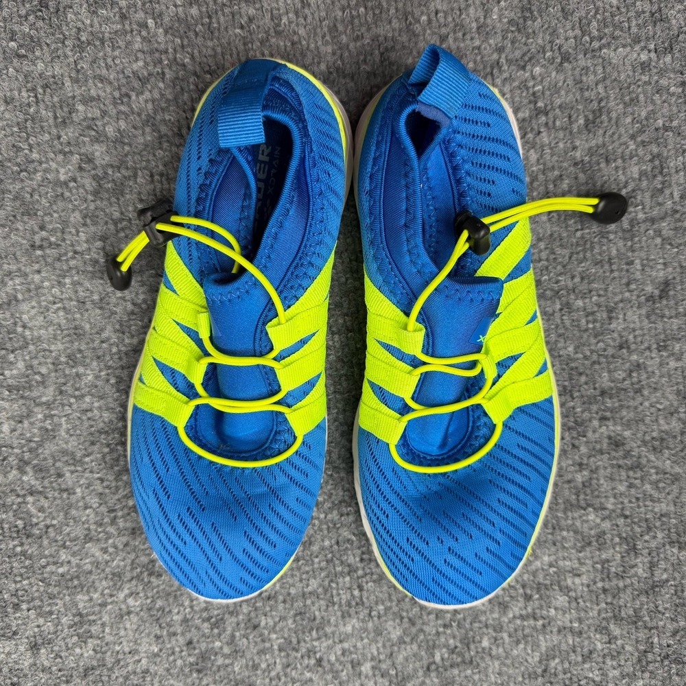 Aleader XDRain Kids Water Shoes Blue Neon Green Quick‎ Dry Slip On US 2